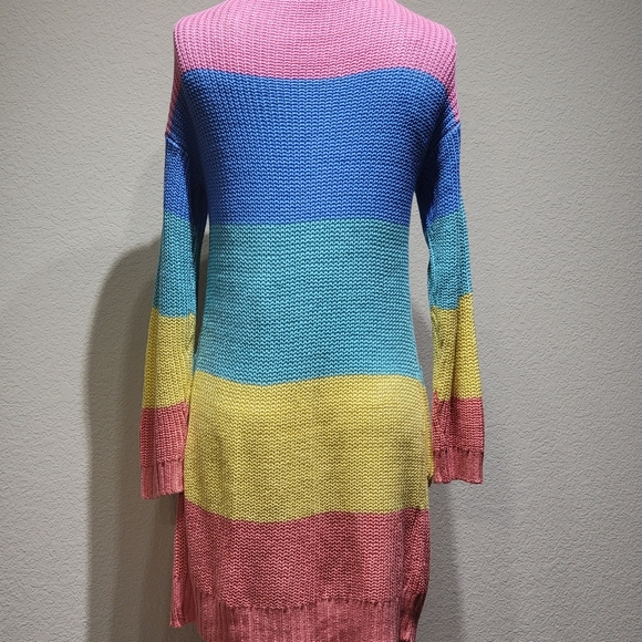 Lane Tree-Sm Cardigan, Color Blocked - Picture 3 of 3